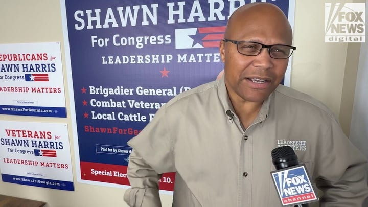El candidato demócrata al Congreso Shawn Harris, que se presenta para ocupar el antiguo escaño Taylor Marjorie Taylor , dice: «No estoy atado a mi partido».