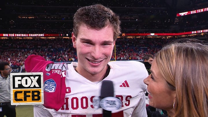 Fernando Mendoza tras ganar el Campeonato Big 10: «Suena tan bonito» | FOX College Football