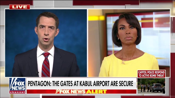Sen. Cotton: Kabul, Afghanistan airport is 'total, violent chaos'