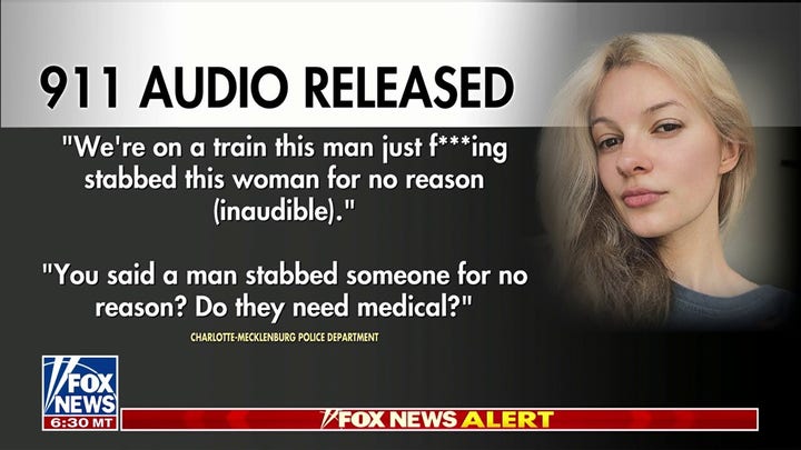 911 audio of Iryna Zarutska attack released