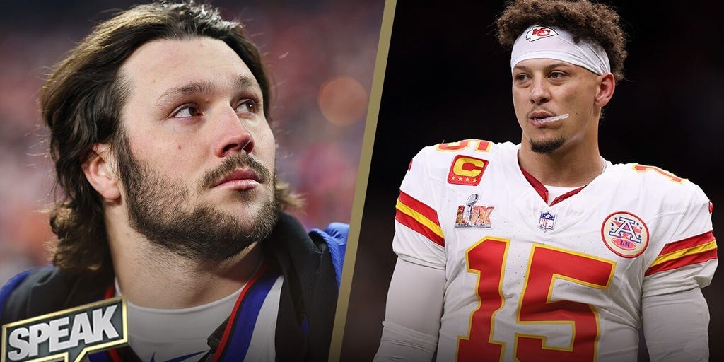 Should Josh Allen be ranked over Patrick Mahomes despite 0–4 playoff record against him? | Speak