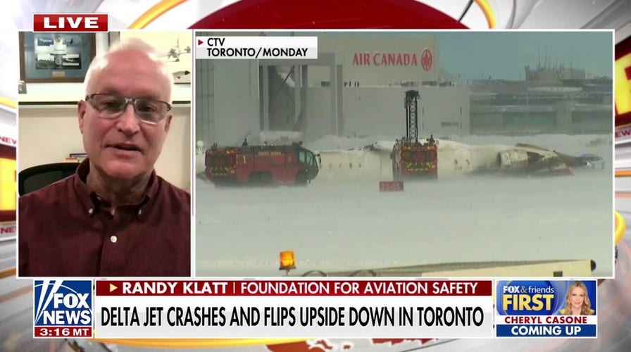 Officials launch investigation after Delta plane flips over in Toronto 