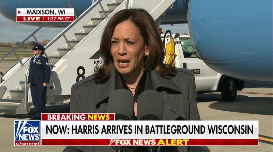 Kamala Harris argues Trump's rifles comments about Liz Cheney 'must be disqualifying'