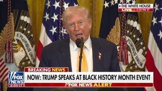 President Donald Trump celebrates on Black History Month - Fox News