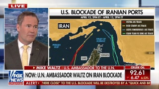 Waltz says Trump stripped Iran of ‘leverage’ with Strait of Hormuz blockade