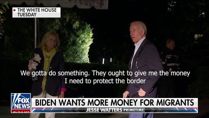 Biden says 'we gotta do something' when questioned about the border crisis