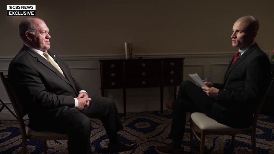 Tom Homan makes interviewer freeze by turning his question back on him