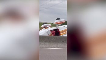 Three dead after tourist plane crashes on French highway: video