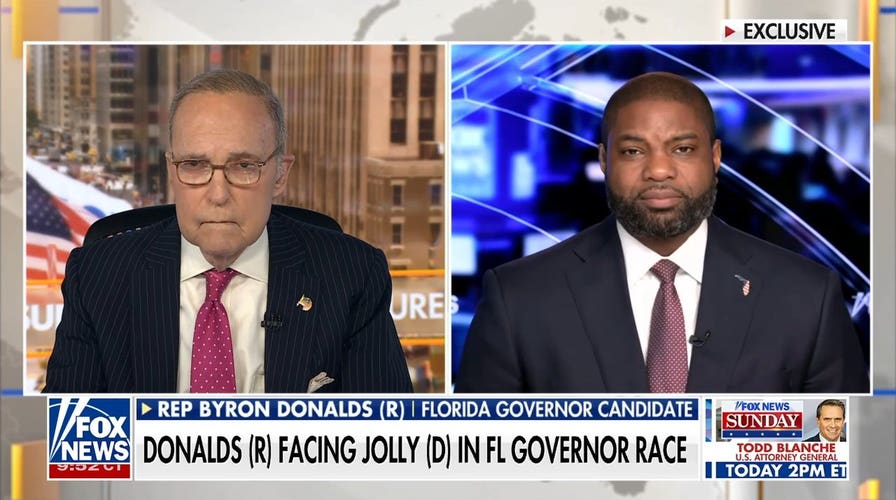 Byron Donalds touts Florida economy, outlines affordability in governor’s race