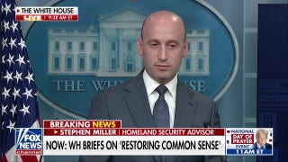 Stephen Miller chastises press on Abrego Garcia coverage: 'Shill for this MS-13 terrorist' - Fox News