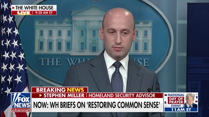 Stephen Miller chastises press on Abrego Garcia coverage: 'Shill for this MS-13 terrorist'