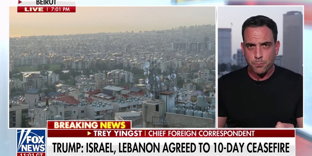 Trump announces Israel, Lebanon ceasefire