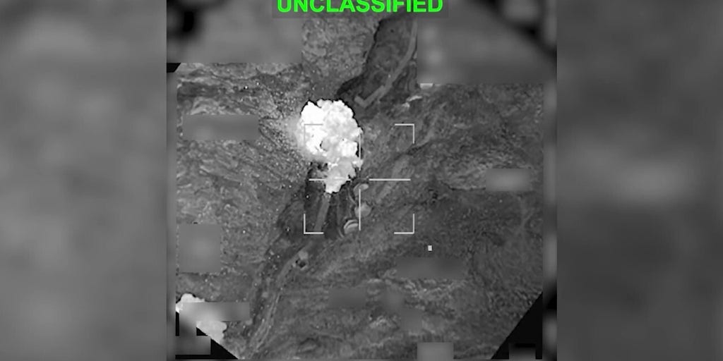 Operation Epic Fury: US forces shown 'striking military targets deep inside Iran'