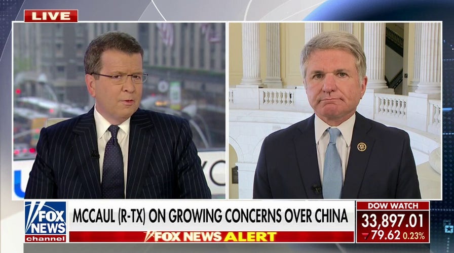 Mayorkas' border is the 'biggest human trafficking event of my lifetime': Rep. McCaul