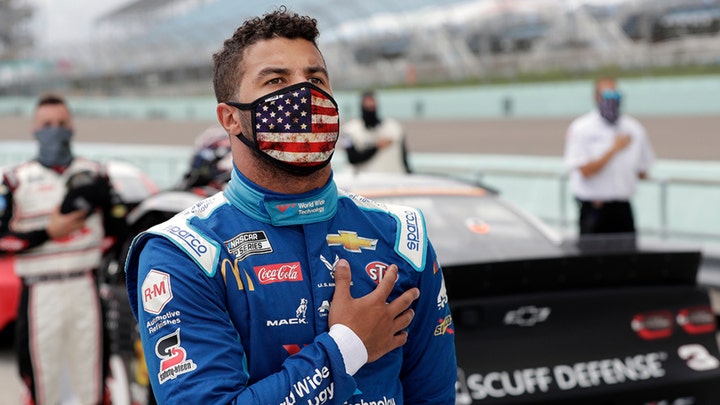 Preview clip: Bubba Wallace on discovery of 'noose' in his garage at Talladega Superspeedway
