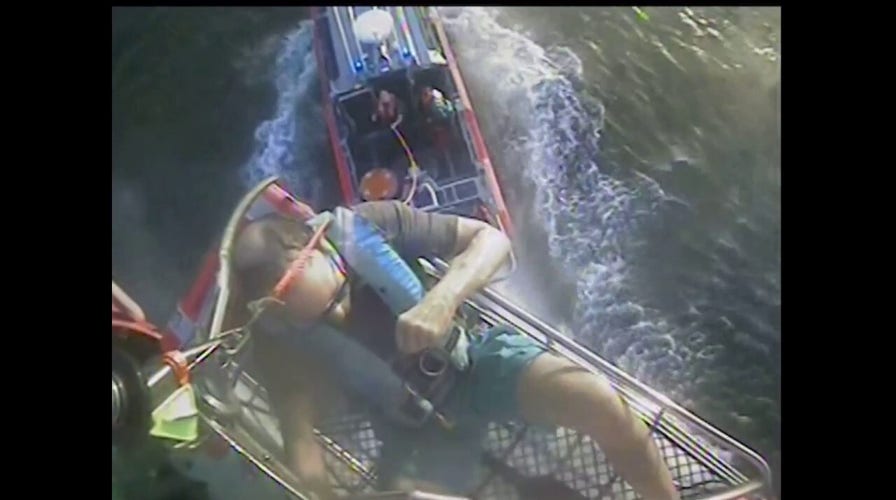 Coast Guard rescues injured man from aground sailboat off Georgia coast