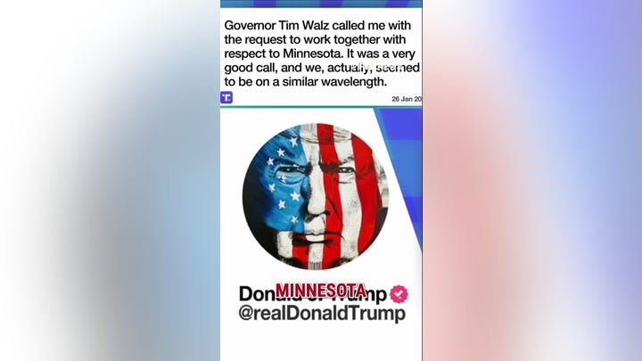 BREAKING: Trump reveals 'very good call' with Walz