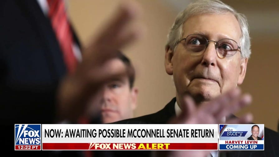 Senate back in session as questions remain over Mitch McConnell's return