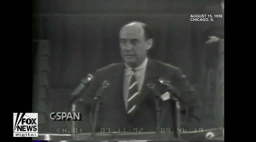Adlai Stevenson Democratic National Convention acceptance speech 1956