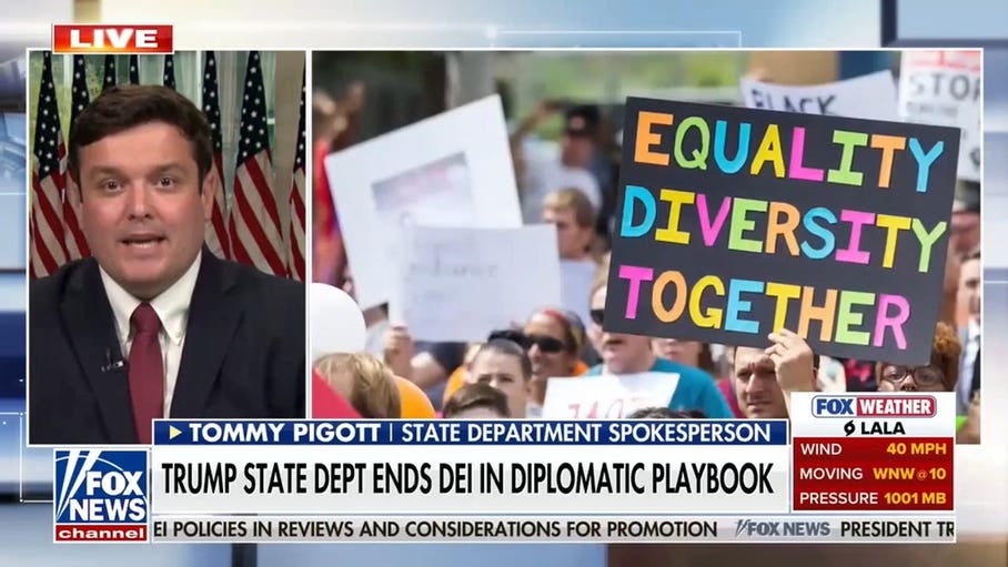 State Department spox claims Biden admin forced a ‘woke dogma’ over merit-based programs