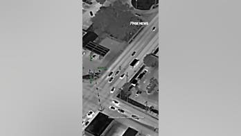 Stolen box truck chase ends in arrest after deputies deploy spike strips