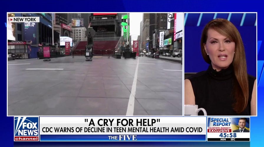CDC warns of decline in teens' mental health due to pandemic