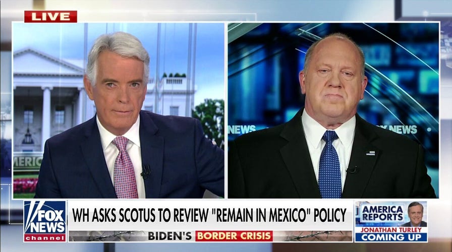 Tom Homan: Supreme Court needs to find Biden admin in contempt