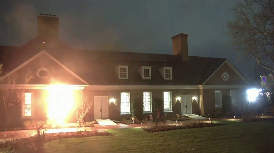 New surveillance video shows Pennsylvania governor's mansion arson attack