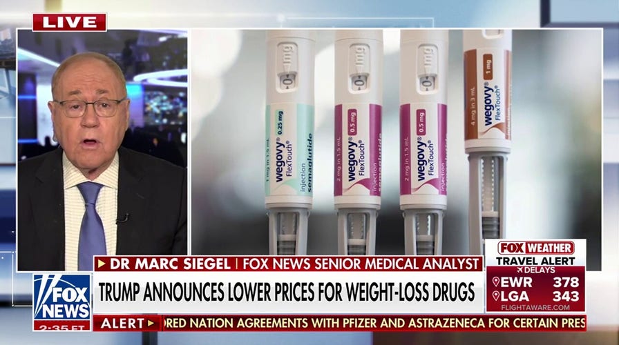 Trump announces landmark deal to lower prices for weight-loss drugs