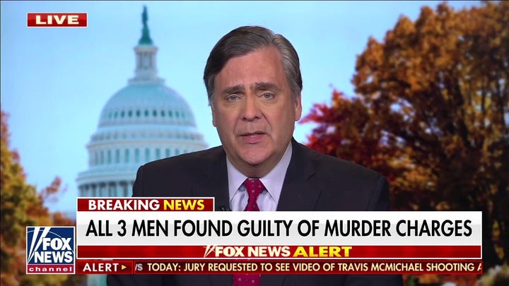 Jonathan Turley reacts to Ahmaud Arbery verdict: The prosecution 'ran the table'