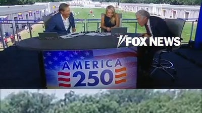 Deafening flyover hilariously interrupts Dr. Oz interview