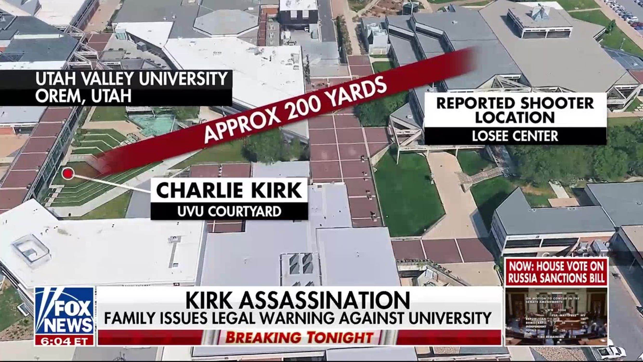 Charlie Kirk’s family issues legal warning against university where he was killed
