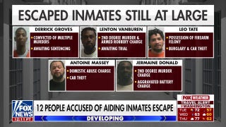 Twelve people accused of helping 10 inmates escape from NOLA jail