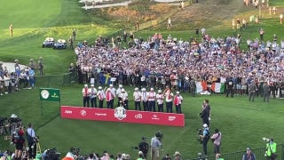 Team Europe celebrates 2025 Ryder Cup win