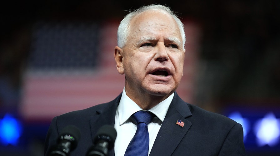 WATCH LIVE: Walz tries to rally voters after a warning from liberal magazine columnist