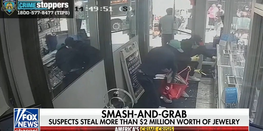 Smashandgrab results in over 2 million worth of stolen jewelry Fox