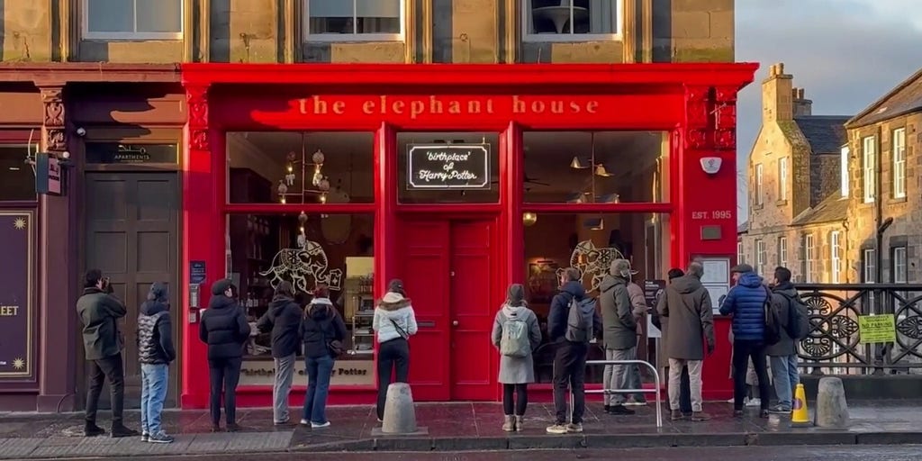 Café where 'Harry Potter' author penned early novels welcomes visitors again after fire