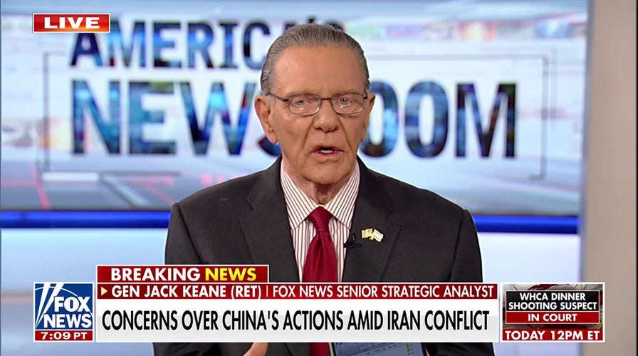Jack Keane on US blockade of Iranian ports, layered defense and China's response