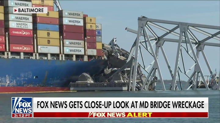Crew Dive teams assessing how to get wreckage out after Baltimore bridge collapse