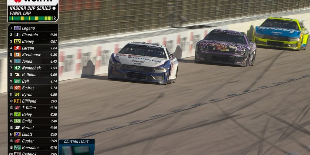 FINAL LAPS: Joey Logano takes checkered flag Würth 400 presented by LIQUI MOLY | NASCAR on FOX