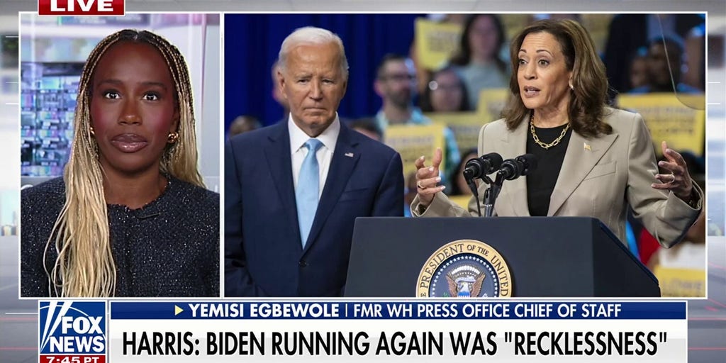 Kamala Harris calls Biden running for re-election 'recklessness’ in new book