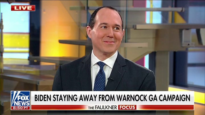 Raymond Arroyo on Biden laying low before Georgia runoff: Democrats need to keep him 'off stage' 