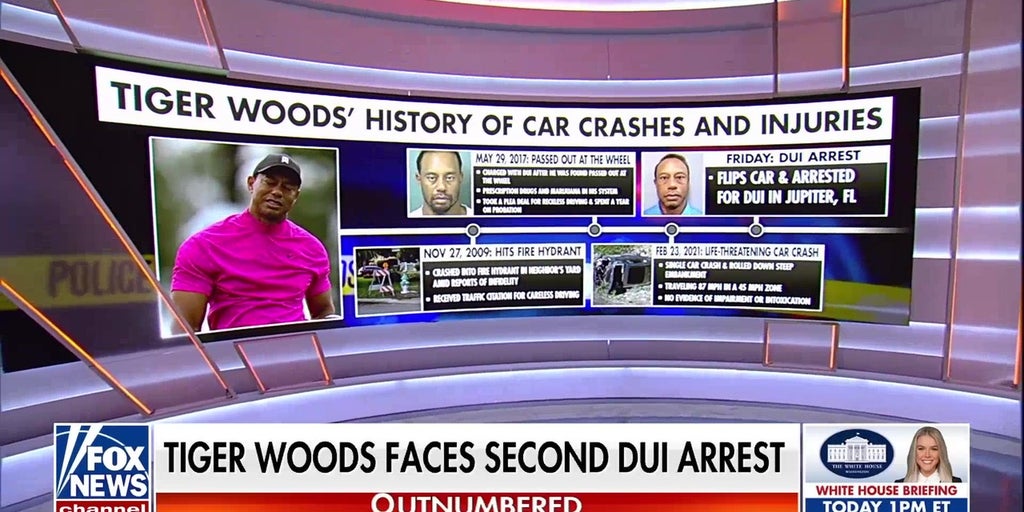 Tiger Woods’ past car crashes under scrutiny amid latest accident