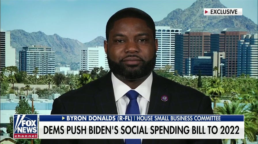 Rep. Byron Donalds on Biden's Build Back Better bill: United States has a ‘major inflation problem’