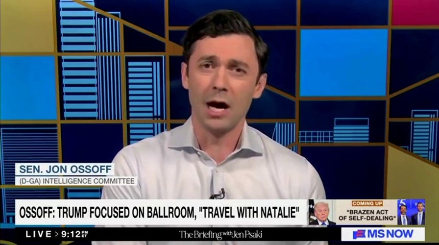 Sen Jon Ossoff pressed on invoking Natalie Harp in rally speech targeting Trump
