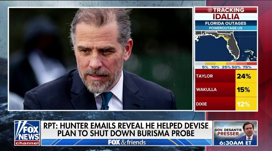 Hunter Biden emails reportedly reveal plan to shut down Burisma probe