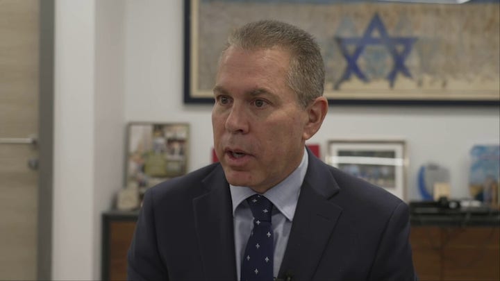 Israels UN Ambassador Gilad Erdan appalled at Hamas support in NYC, but grateful for Americans who support Israel