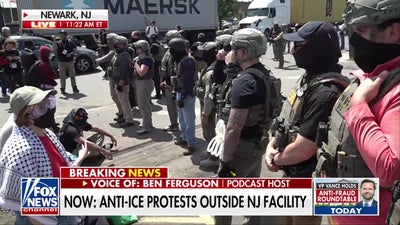 Anti-ICE protests outside New Jersey facility spark debate over immigration policy