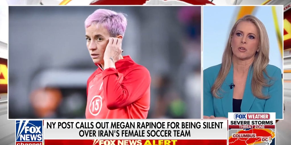 Megan Rapinoe faces criticism for silence on Iranian women’s soccer team