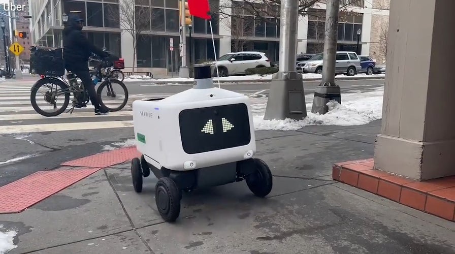 Robots are taking over Uber Eats